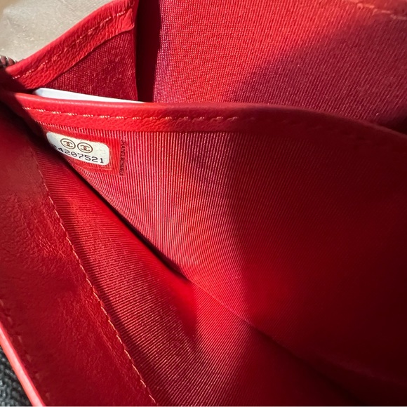 Authentic CHANEL Zip Around Long Wallet Black/ Multicolor Lambskin leather - Picture 15 of 15